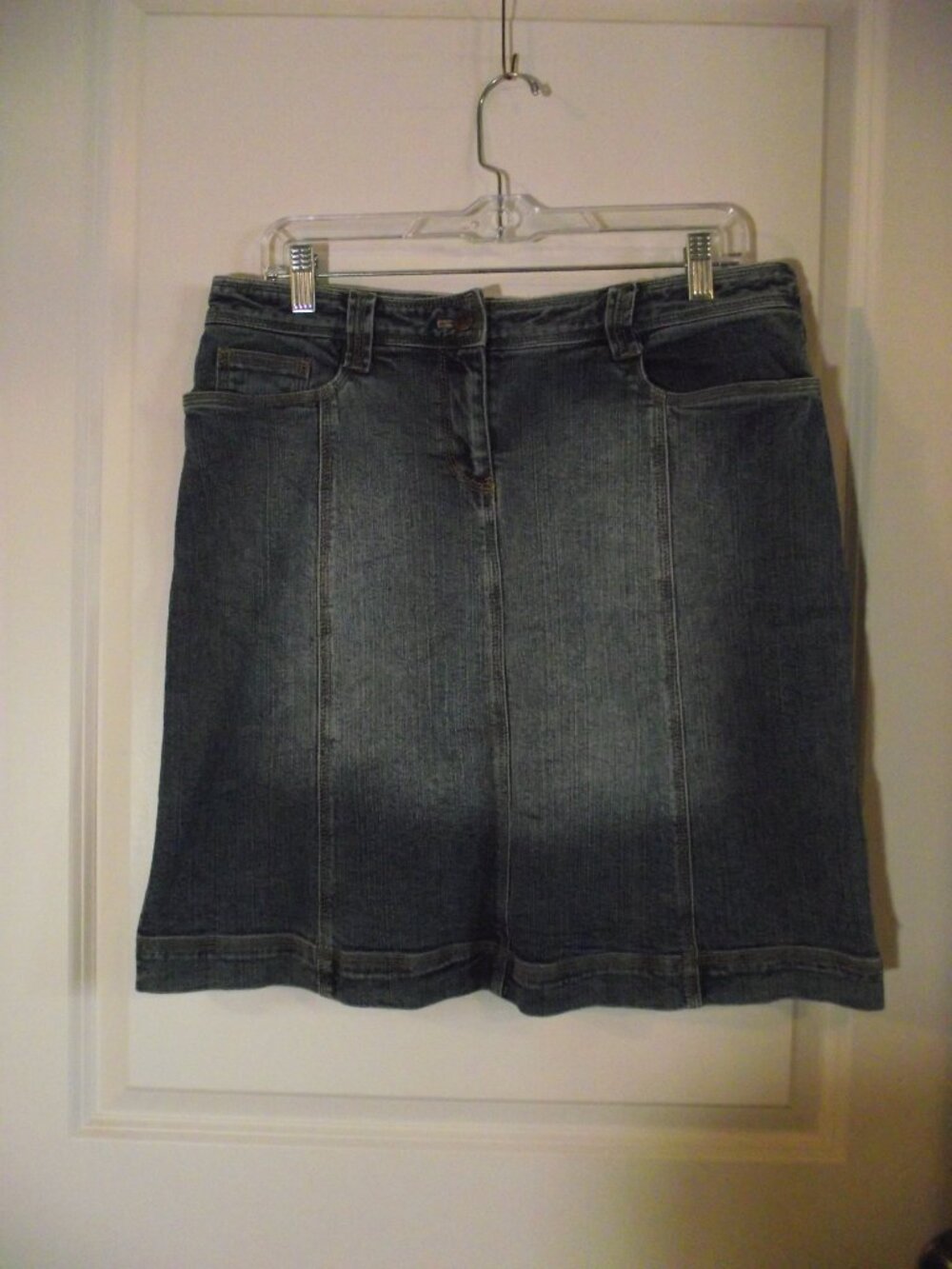 WOMENS 12P International Concepts DENIM SKIRT